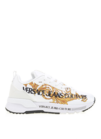 Versace Jeans Couture Beyaz Kadın Yüksek Taban Sneaker 73VA3SAAG03