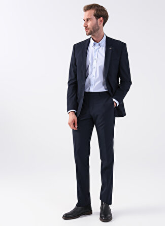 Pierre Cardin Normal Bel Slim Fit Lacivert Erkek Takım Elbise S09017/ST