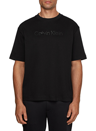 Calvin Klein Bisiklet Yaka Siyah Erkek T-Shirt K10K109798BEH