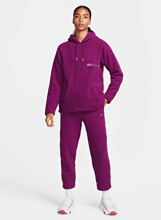 Nike Standart Mor Kadın Eşofman Altı DQ6261-503 W NK TF COZY PANT CORE