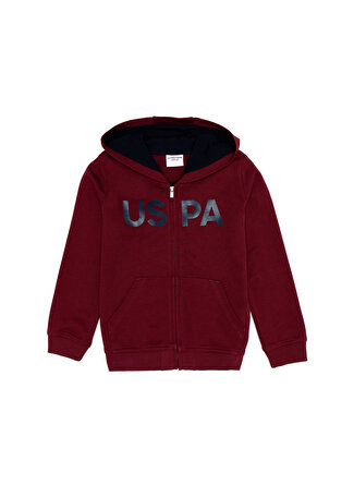 U.S Polo Assn. Erkek Çocuk Kırmızı Sweatshirt AMATAFSK022
