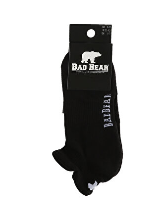 BAD BEAR Siyah Erkek Çorap BEAR ANKLE