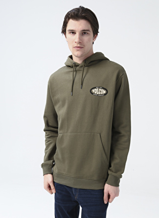 Volcom Kapüşon Yaka Kahve Erkek Sweatshırt Volcom Watanite Po Mıl Sweatshirt