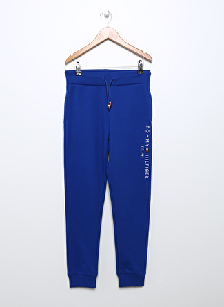 Tommy Hilfiger Lastikli Bel Lastikli Paça Mavi Erkek Çocuk Pantolon ESSENTIAL SWEATPANTS