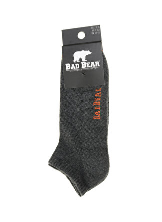 BAD BEAR Antrasit Erkek Çorap BASIC ANKLE
