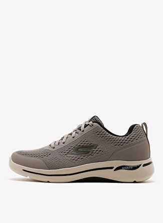 Skechers Bej - Siyah Erkek Koşu Ayakkabısı 216116 TPBK GO WALK ARCH FIT-IDYLLIC