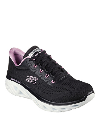 Skechers Siyah - Mor Kadın Yürüyüş Ayakkabısı 149940 BKLV GLIDE-STEP SPORT-HIGH ROLLER