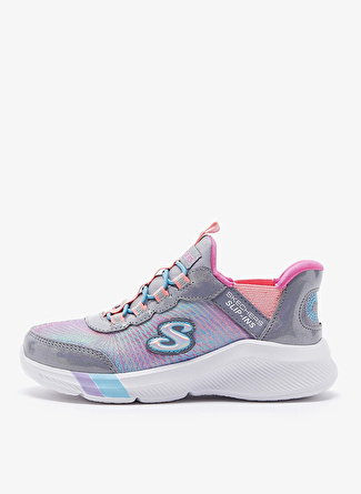 Skechers Gri Kız Çocuk Yürüyüş Ayakkabısı 303514L GYMT DREAMY LITES - COLORFU