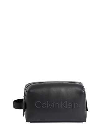 Calvin Klein Siyah Traş Çantası CK SET WASHBAG