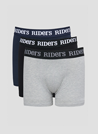 Riders By Lee Regular Fit Çok Renkli Erkek 3'lü Boxer L0039853-900