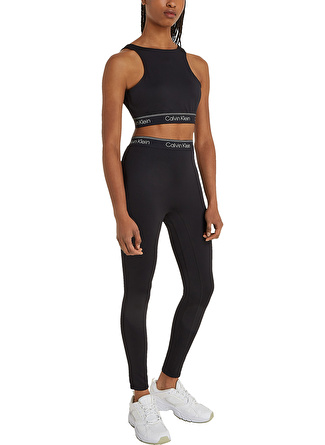 Calvin Klein Siyah Sporcu Sütyeni 00GWS3K123 WO - Medium Support Spor