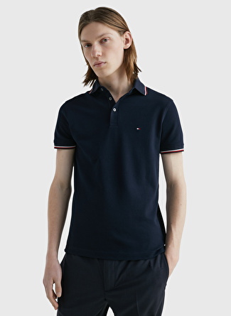 Tommy Hilfiger Mavi Erkek Polo T-Shirt MW0MW30750DW5