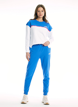 Ellesse Saks Kadın Bisiklet Yaka Sweatshirt CF007-SBL