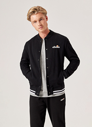 Ellesse Siyah Erkek Zip Ceket M024-BK Erkek Zip Ceket