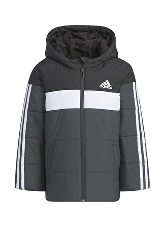 adidas Siyah Erkek Çocuk Mont IL6082 LK PAD JKT