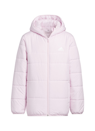 adidas Pembe Kız Çocuk Fermuarlı Uzun Kollu Düz Mont IL6075 JK PAD JKT