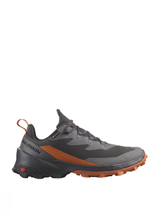 Siyah - Gri - Turuncu Erkek Gore-Tex Outdoor Ayakkabısı Salomon CROSS OVER 2 GTX