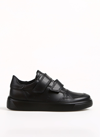 Ecco Siyah Erkek Çocuk Sneaker Street 1 Black Black