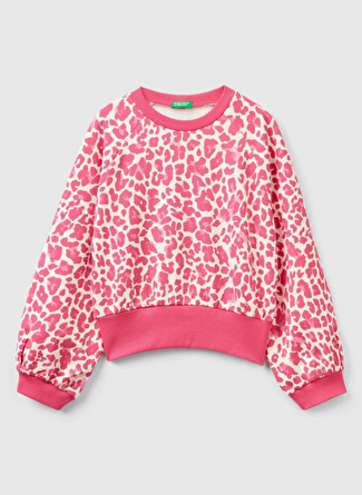 Benetton Kız Çocuk Sweatshirt 35Y3C10FI