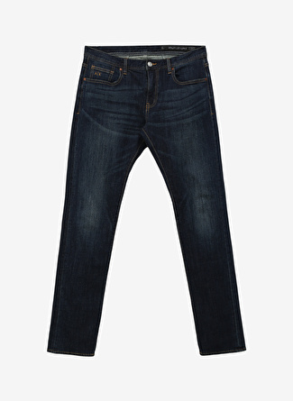 Armani Exchange Normal Bel Slim Fit Erkek Denim Pantolon 6RZJ13 1500 INDIGO DENIM