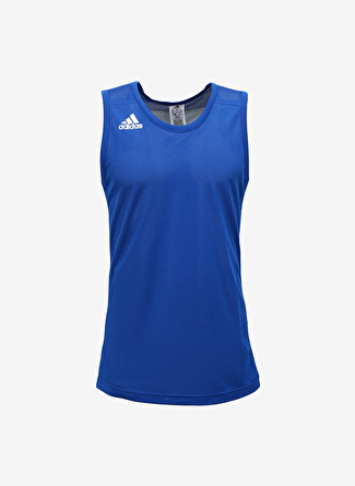 adidas DY6593-3G SPEED REV JERSEY Mavi - Beyaz Erkek Bisiklet Yaka Normal Kalıp Forma