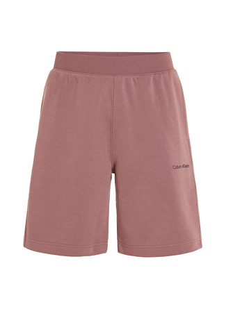 Calvin Klein 00GMS4S841LKO-PW - KNIT SHORT 9 Erkek Pembe Lastikli Bel Normal Kalıp Şort