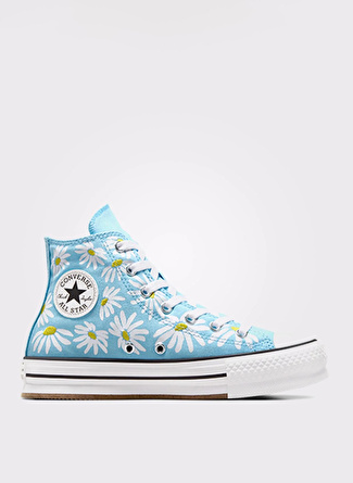 Converse Mavi Kız Çocuk Yürüyüş Ayakkabısı A06337C.457-CHUCK TAYLOR ALL STAR