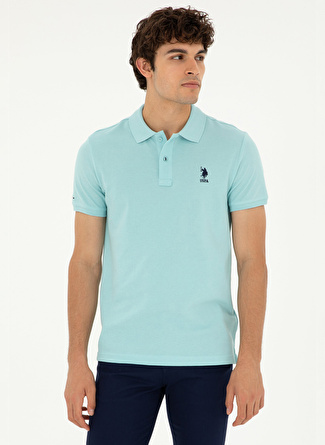 U.S. Polo Assn. Yeşil Erkek Polo T-Shirt TP04IY024