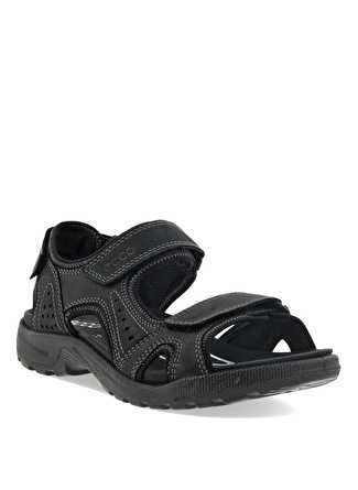 Ecco Nubuk Siyah Erkek Sandalet Onroads M Black Black