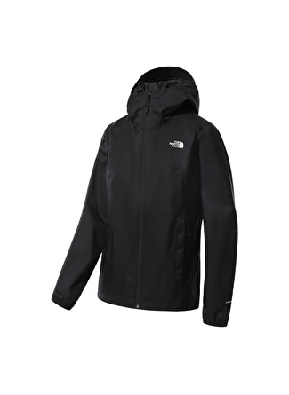 The North Face Siyah Kadın Kapüşon Yaka Yağmurluk NF0A55H5JK31_W QUEST ZIP IN - EU