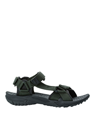 Jack Wolfskin Koyu Yeşil Erkek Sandalet 4019021_4341_LAKEWOOD RIDE SANDAL M