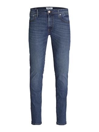 Jack & Jones JJILIAM JJORIGINAL SQ 223 Erkek Düşük Bel Skinny Fit Denim Pantolon