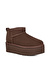 Ugg Kahve Kadın Bot WCLASSIC ULTRA MINI PLATFORM1135092 