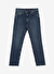 U.S. Polo Assn. Normal Bel Normal Paça Straight Mavi Erkek Denim Pantolon FRANK-U