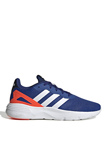 Adidas Mavi - Beyaz - Kırmızı Erkek Koşu Ayakkabısı HP7863 NEBZED - Koşu & Antrenman