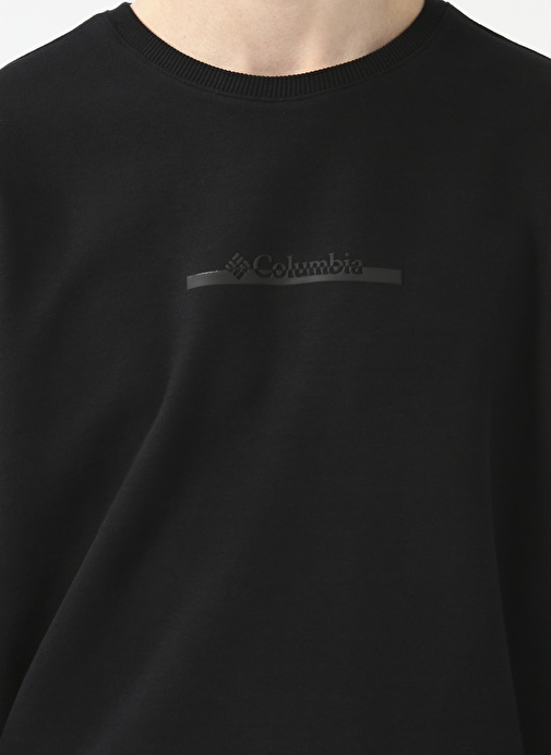 Columbia Siyah CSC Basic BAR Split Crew Erkek Sweatshirt CS0274 CSC M BAR SPLIT CREW SWEATSH_23