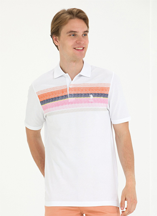 U.S. Polo Assn. Kiremit Erkek Polo T-Shirt ETEN