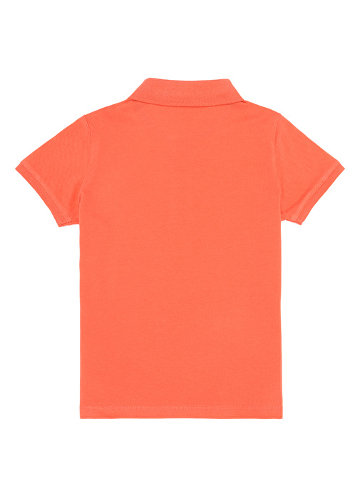 U.S. Polo Assn. Pembe Erkek Çocuk Polo Yaka Kısa Kollu Düz Polo T-Shirt TP01IY023