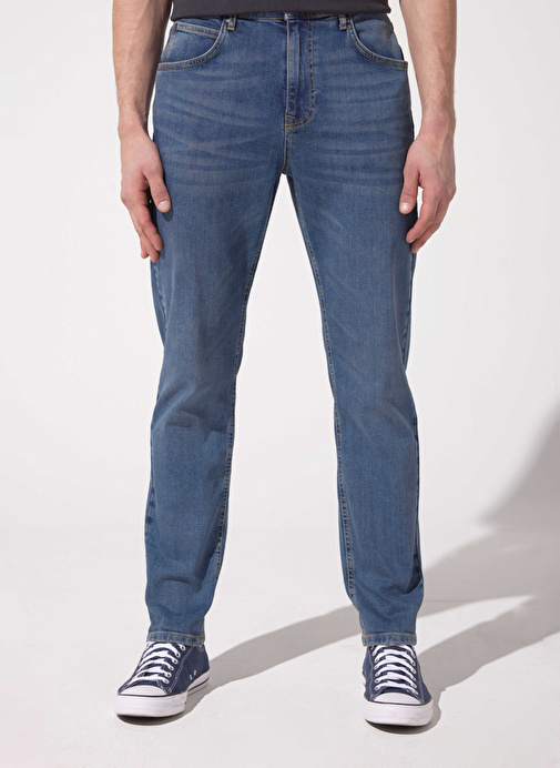 Lee Austin Jean Erkek Yüksek Bel Straight Denim Pantolon L733007XT