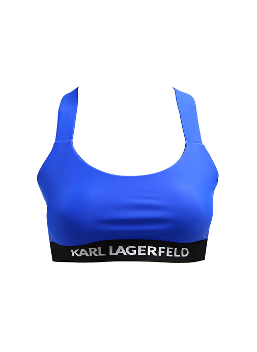 KARL LAGERFELD Lacivert Kadın Bikini Üst 230W2213