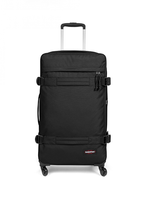 Eastpak Siyah Çekçekli Kumaş Valiz TRANSIT'R 4 M