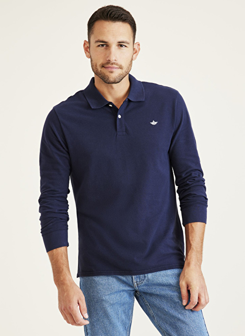 Dockers Lacivert Erkek Polo T-Shirt A3147-0002