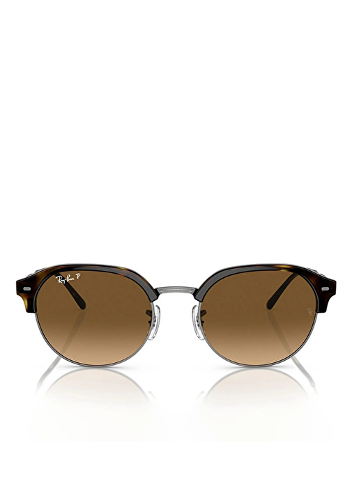 Ray-Ban RB4429 Geometrik Kahve Polarize Unisex Güneş Gözlüğü