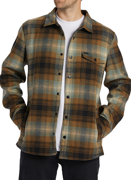 Billabong ABYWT00196 Furnace Bonded Flannel Çok Renkli Erkek Normal Kalıp Gömlek