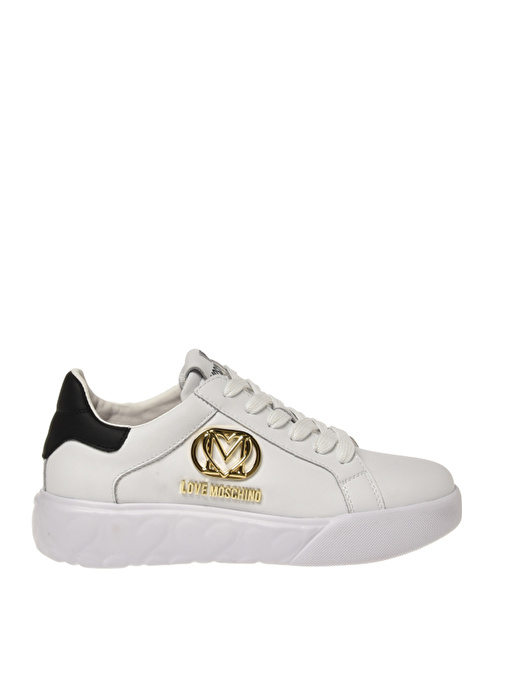 Love Moschino Beyaz - Siyah Kadın Sneaker JA15914G0HIA110A