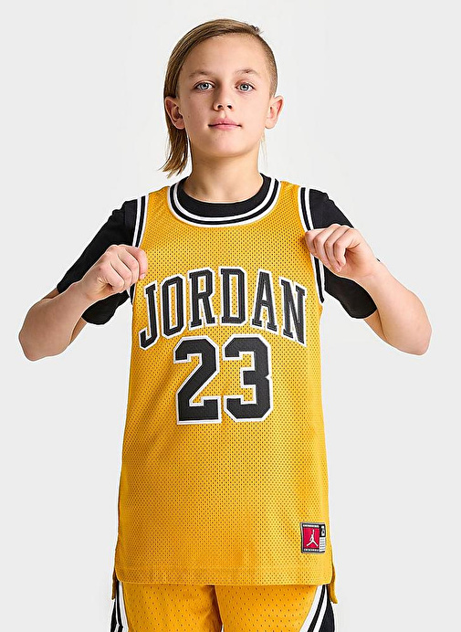 Nike Baskılı Sarı Erkek Atlet 95A773-Y3E-JDN JORDAN 23 JERSEY