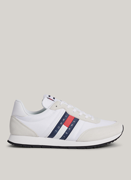 Tommy Hilfiger Beyaz Erkek Sneaker TJM RUNNER CASUAL ESS