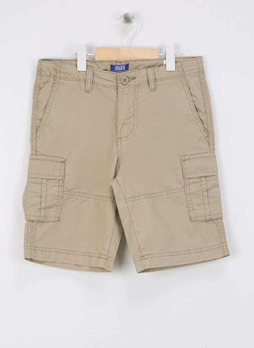 Jack & Jones Normal Bel Normal Taş Erkek Çocuk Şort JPSTCOLE JJCAMPAIGN SHORT JNR