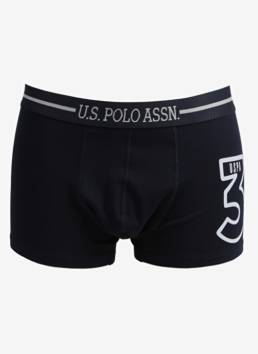 U.S. Polo Assn. Gri Erkek Boxer I081SZ0IA.000.3BMDGLG24Y