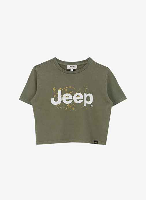 Jeep Haki Kadın T-Shirt C4SG-TST4000